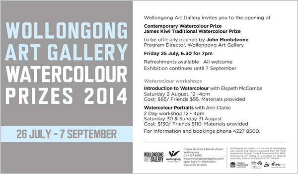 WAG Watercolour show 2014 - LR